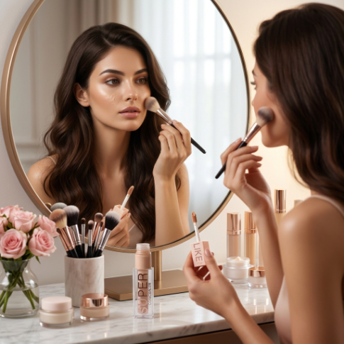 Corrector Líquido de Maquillaje para el Rostro
