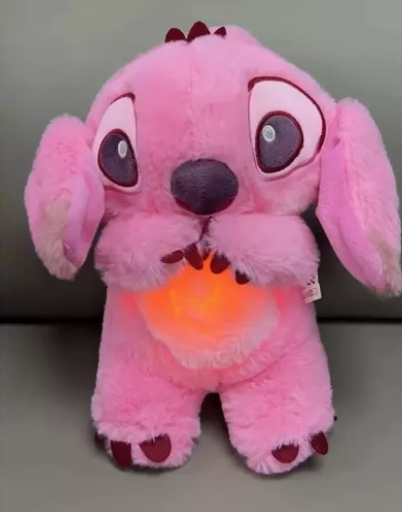Peluche Stitch con movimiento respiratorio, luces y sonidos