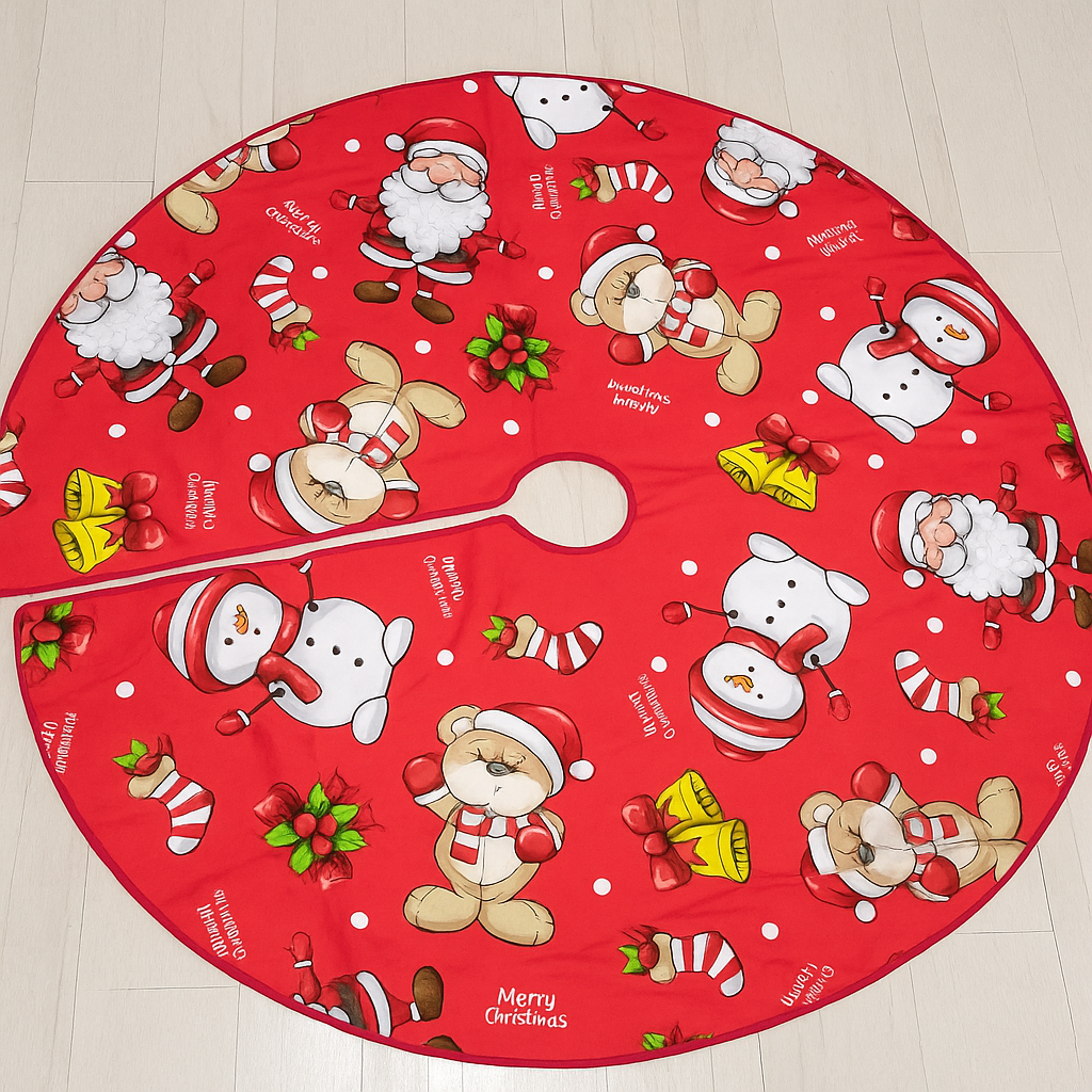 Faldón para Árbol de Navidad 120 cm de Poliéster