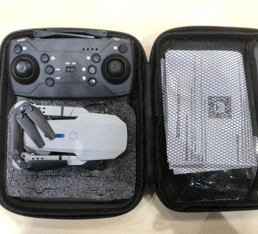 Drone E88 Plegable con Cámara y Control Remoto