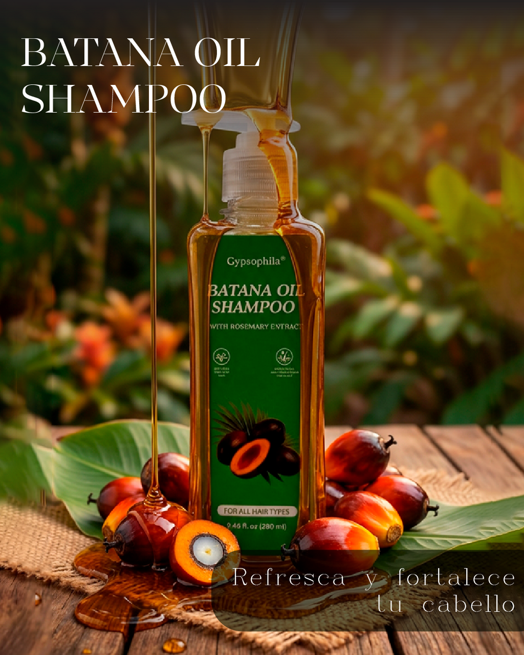 Champú con Aceite de Batana