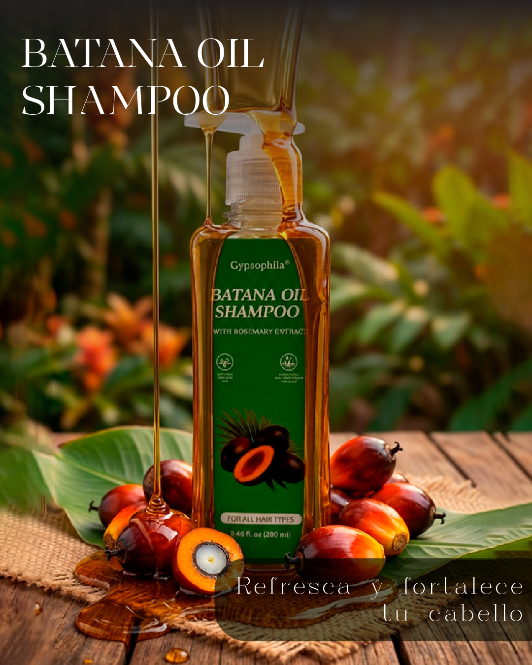 Champú con Aceite de Batana