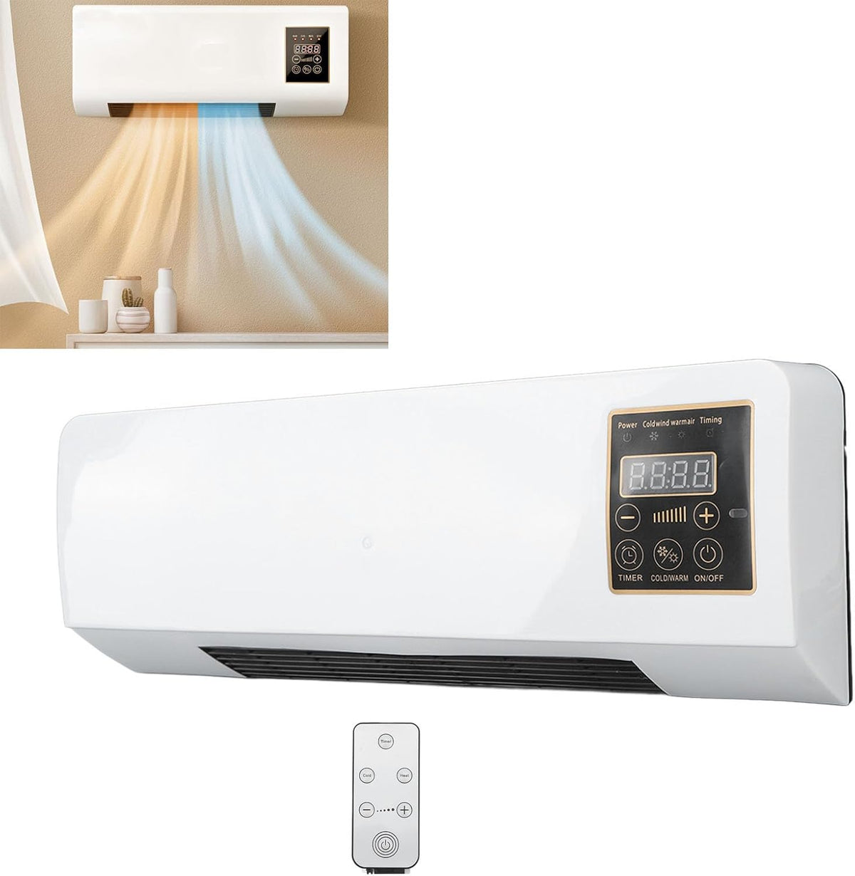 Aire Acondicionado y Calefactor Portátil 2 en 1