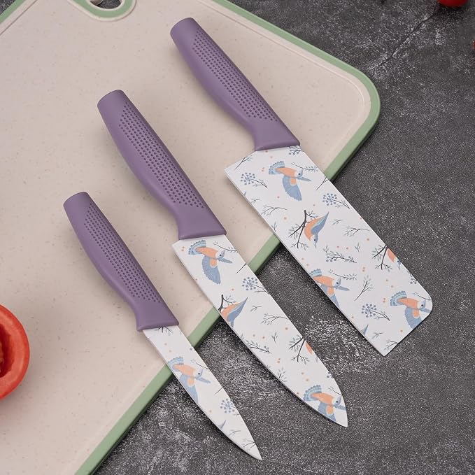 Set de 3 Cuchillos de Cocina