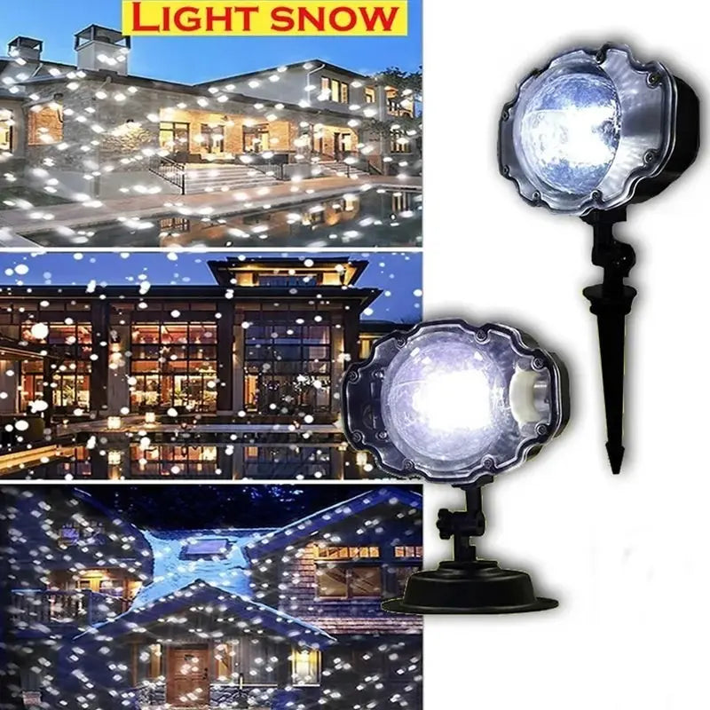 Proyector LED de Nieve para Navidad IP65